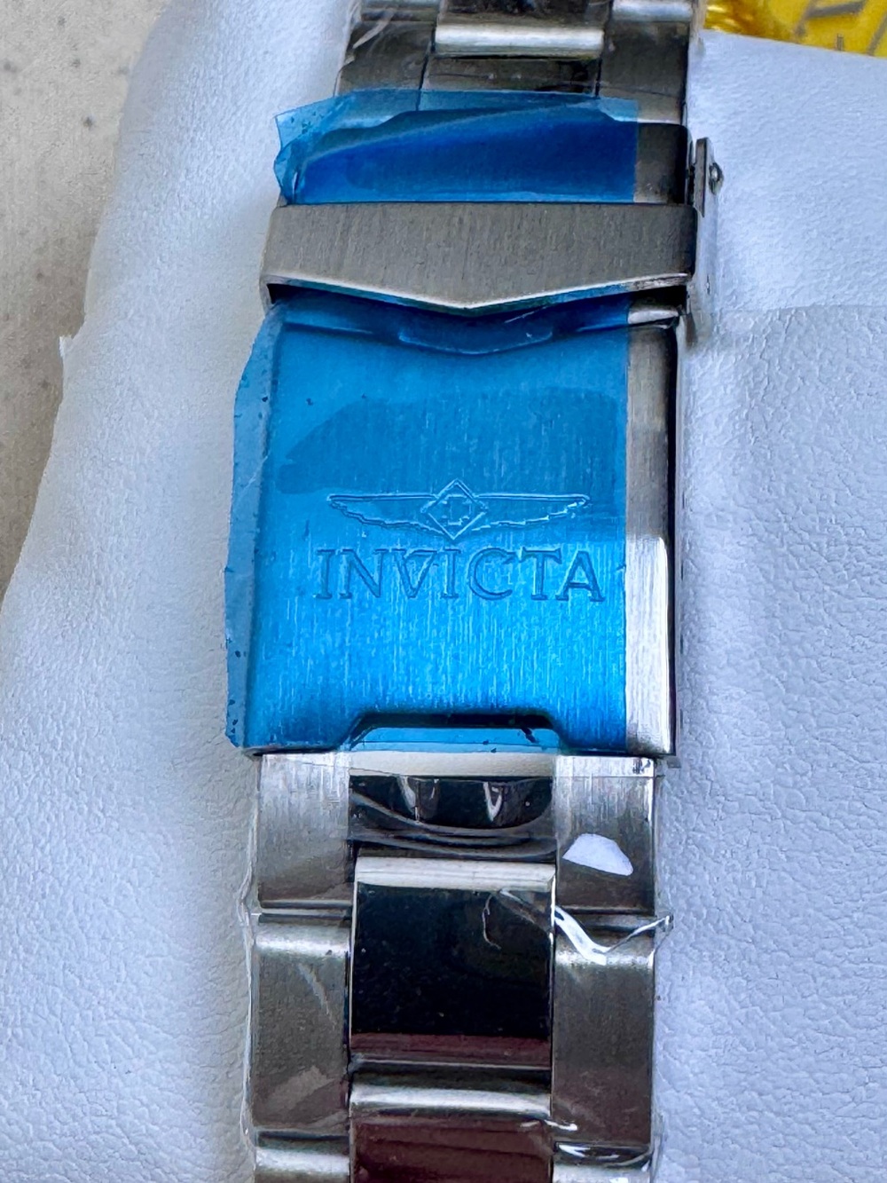 Invicta Blue/Blue 40mm Stainless Steel Quartz Dive Watch 49341 NWT - Picture 6 of 9